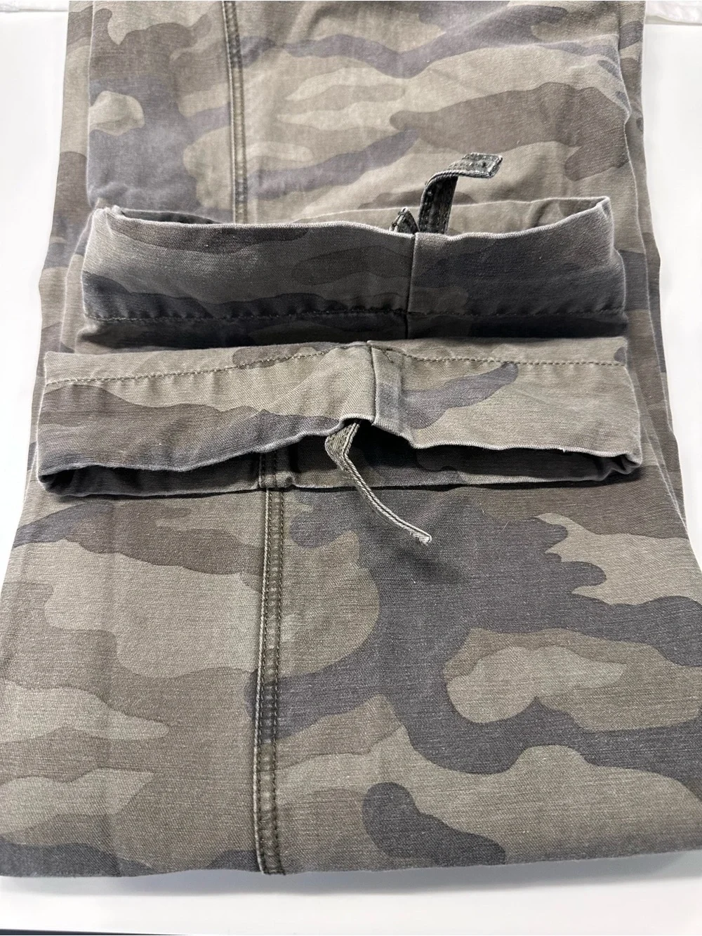 Men's Vintage J. Crew 2004 Relaxed for Straight-Leg Pants - Green Camo